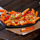 loaded taco nacho fries